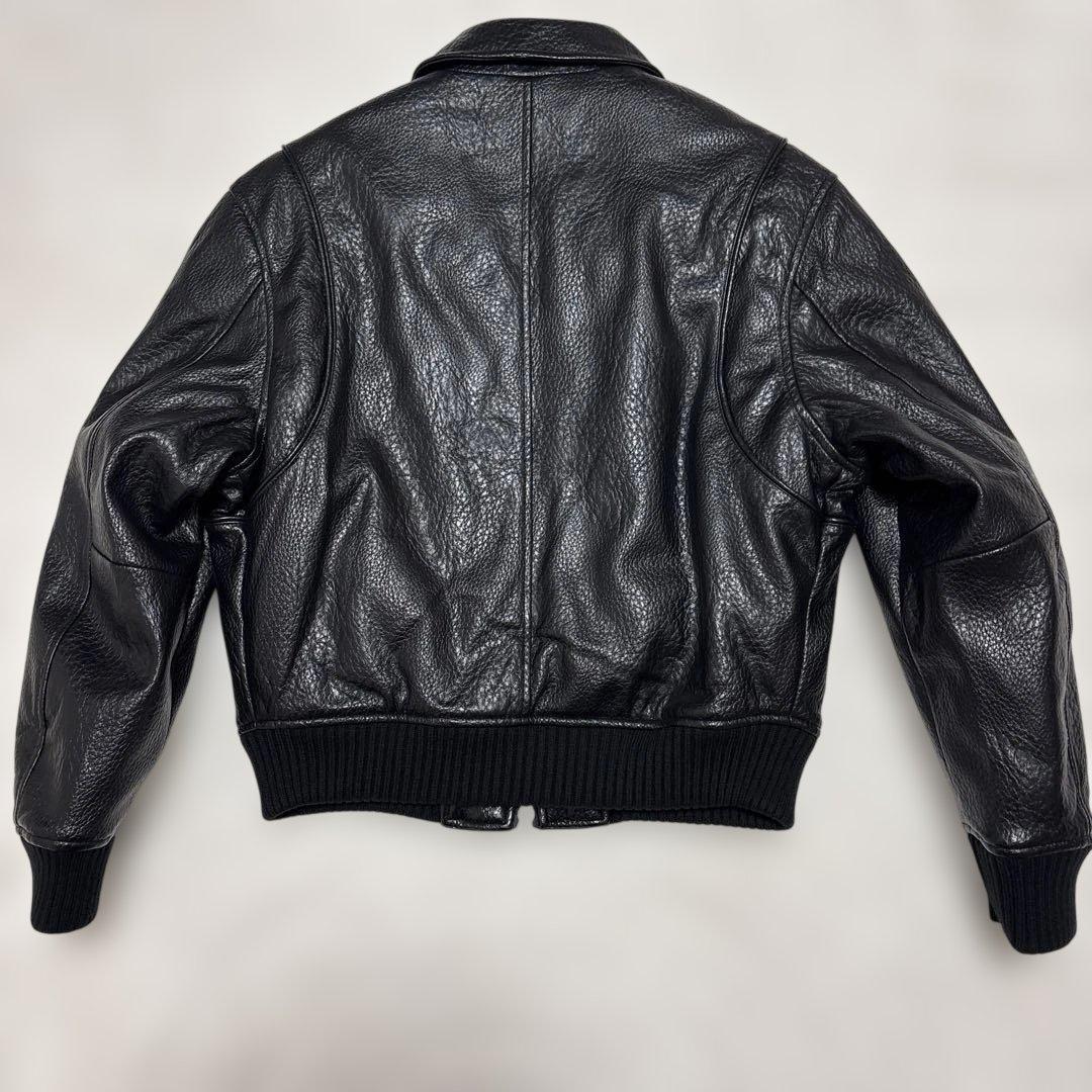 ZARA フェイクレザーパフジャケット