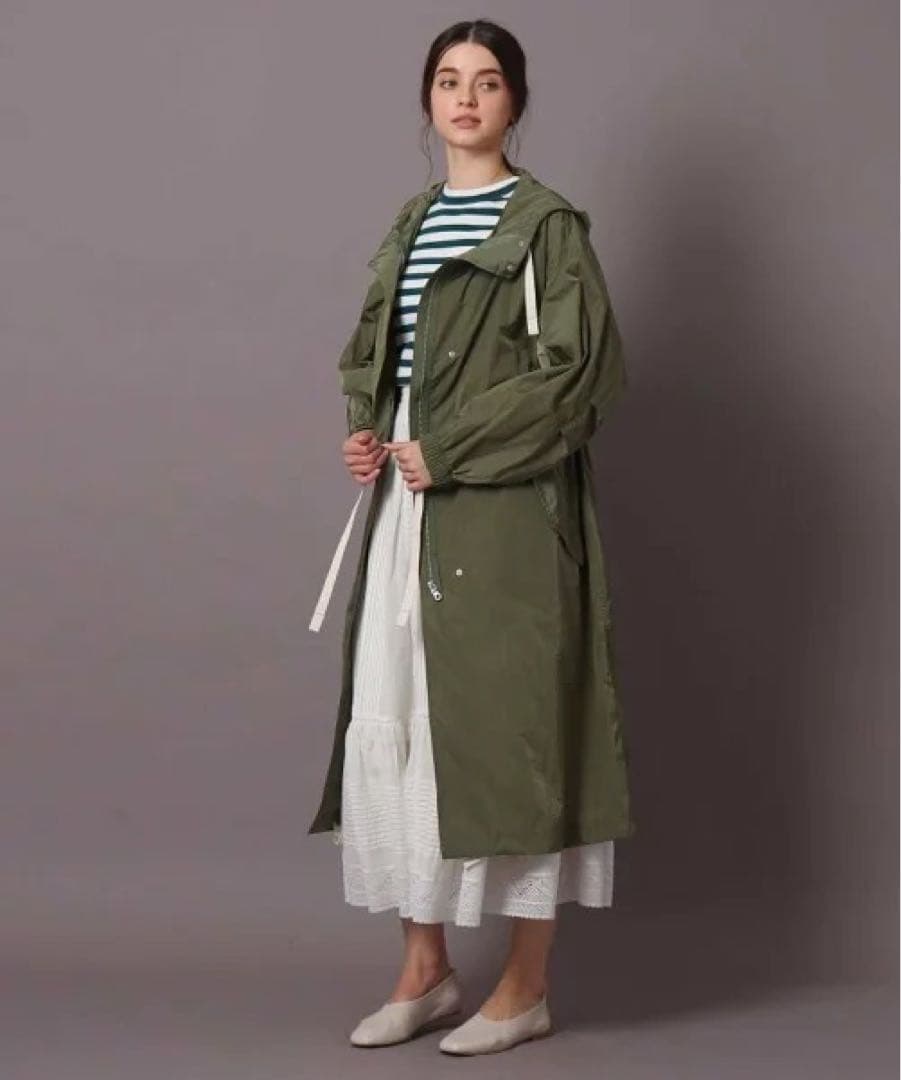 【新品★洗える】 モッズコート 撥水 カーキDRESSTERIOR ¥35200
