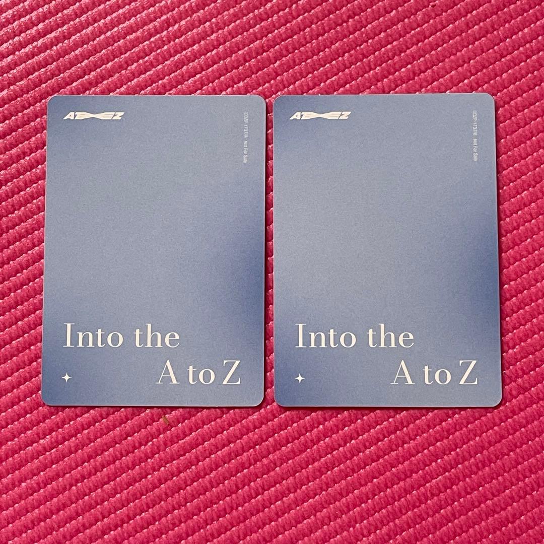 ATEEZ Into the A to Z ウヨン トレカ セット