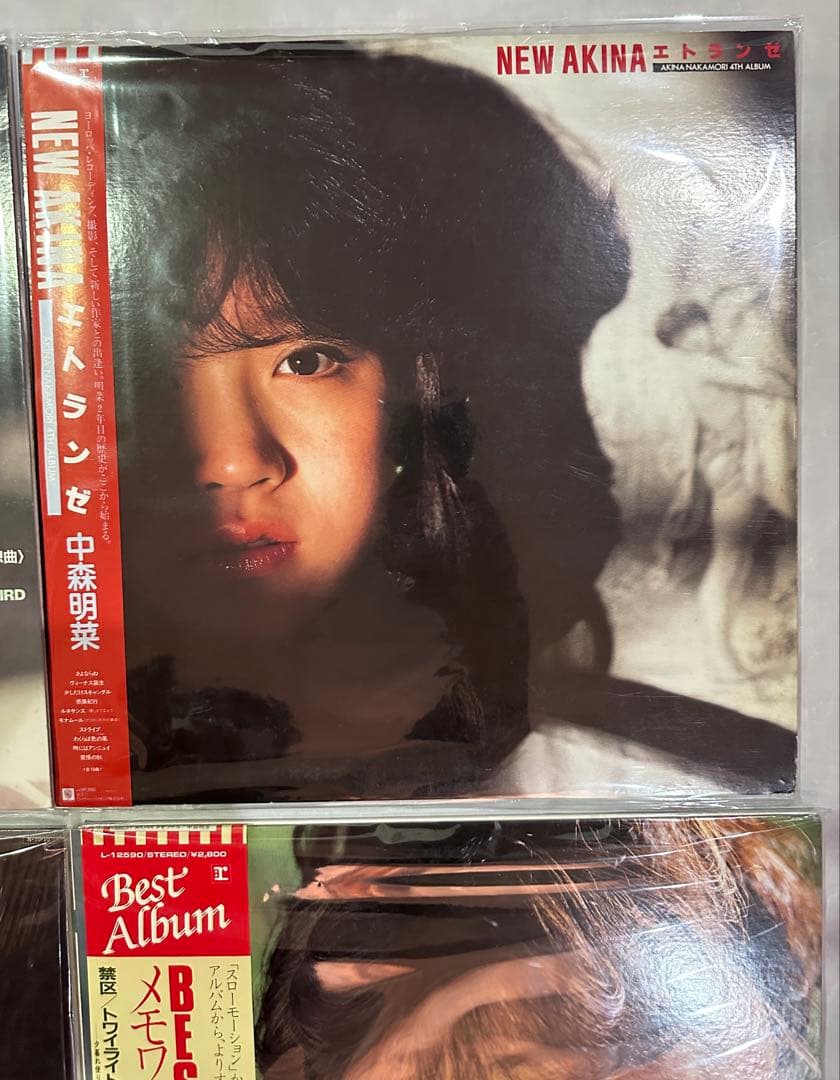 中森明菜 LP レコード アルバムコレクション 8枚セット まとめ売り