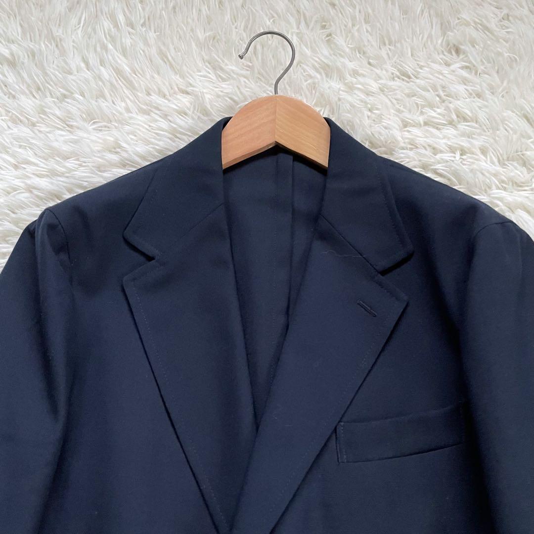 GREEN LABEL RELAXING紺ブレシングル3ボタン段返り金ボタンL