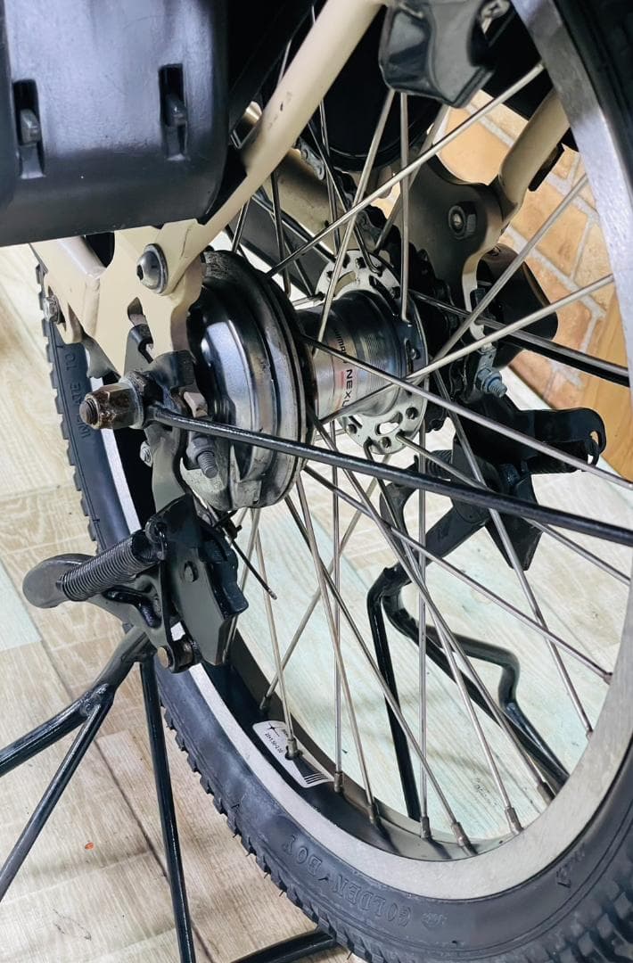 値上直前 超大容量ビッケ ブリヂストン 子供乗せ電動アシスト自転車 H3749