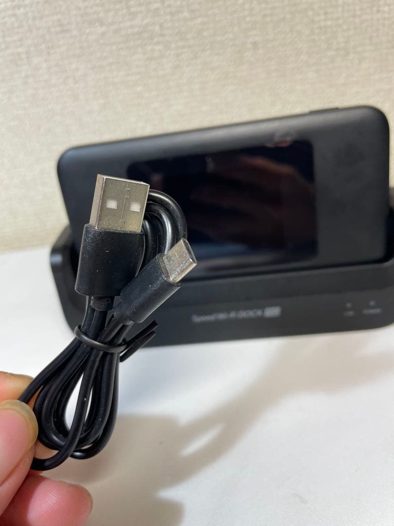 Speed Wi-Fi DOCK 5G モバイルルーター用ドック
