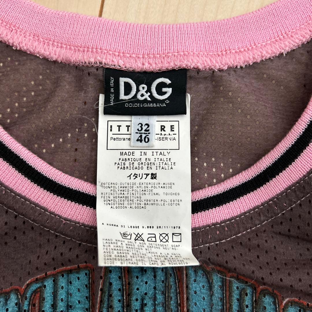 D&G タンクトップ　46メッシュ