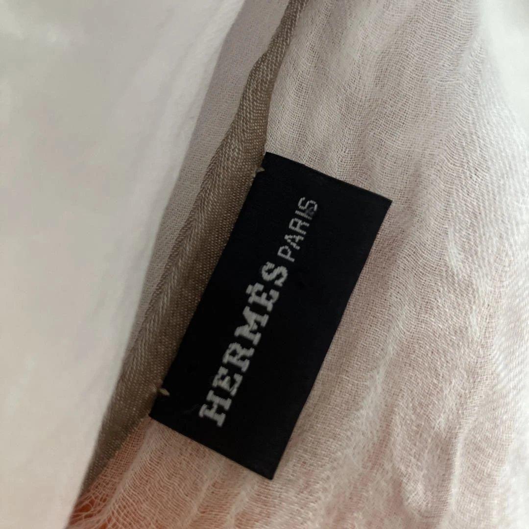 （トマト） エルメスHERMES ストールHロゴ NAOSHIMA直島