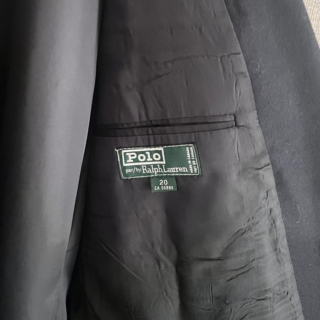 Polo Ralph Lauren 紺ブレザー テーラードジャケット ダブル