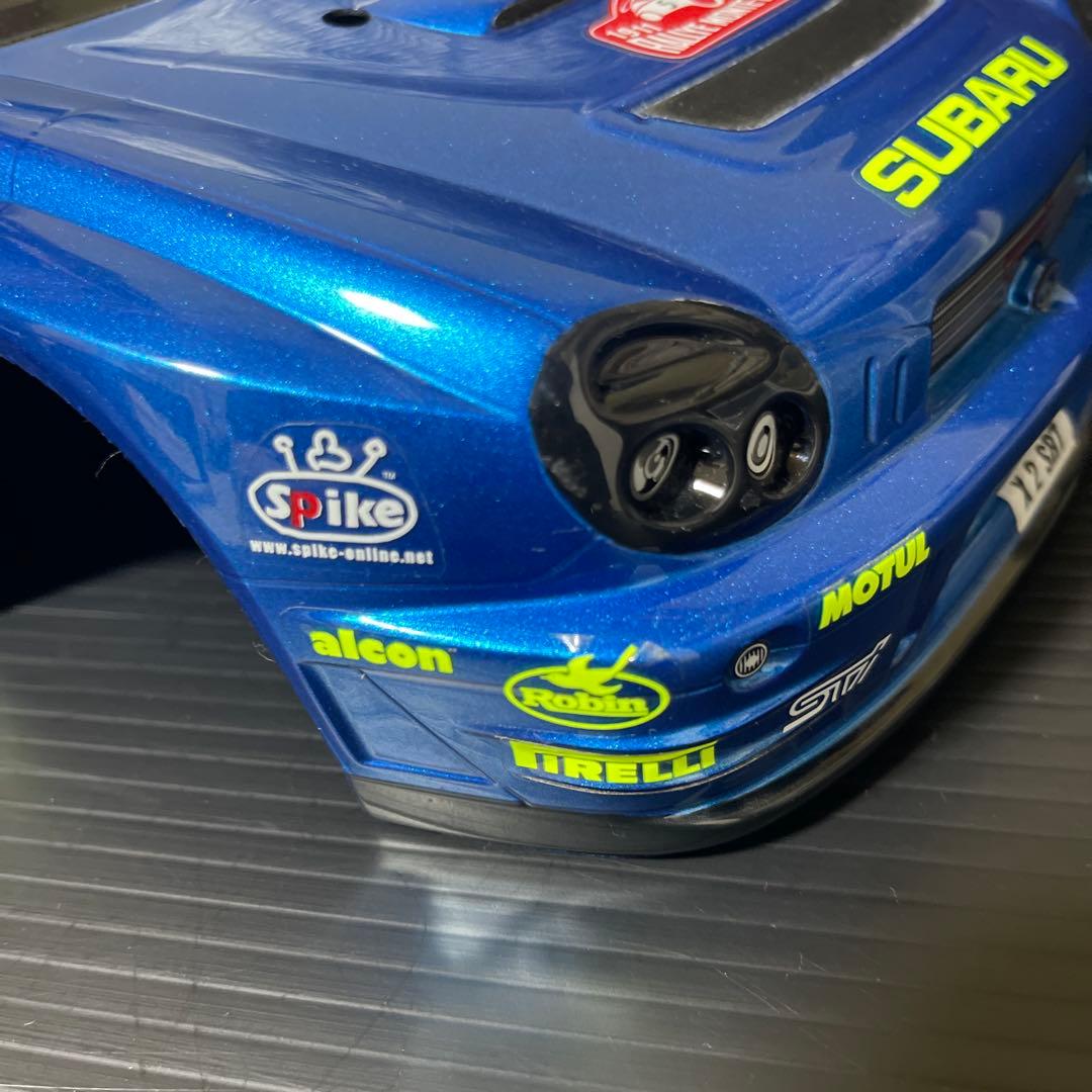 タミヤ　スバル・インプレッサ WRC 2001 スペアボディ　※組み立て済