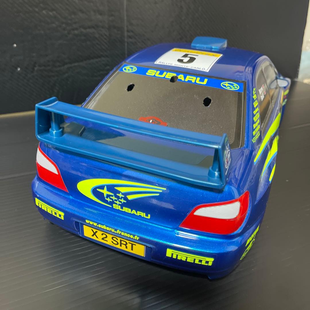 タミヤ　スバル・インプレッサ WRC 2001 スペアボディ　※組み立て済