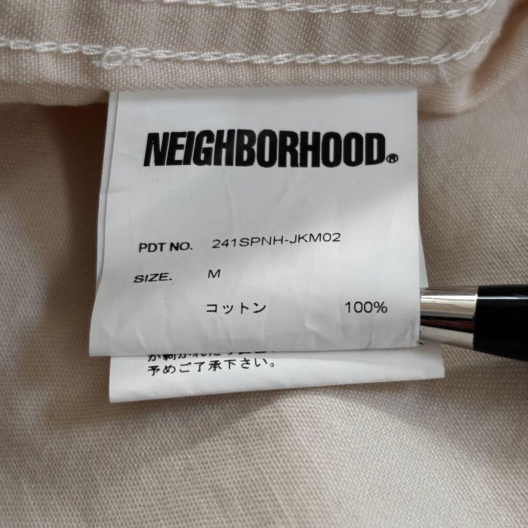 【美品】NEIGHBORHOOD BW . SHOP COAT ホワイト M