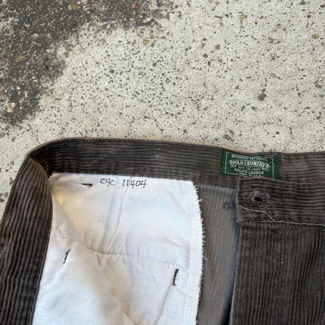 90s polo country コーデュロイ