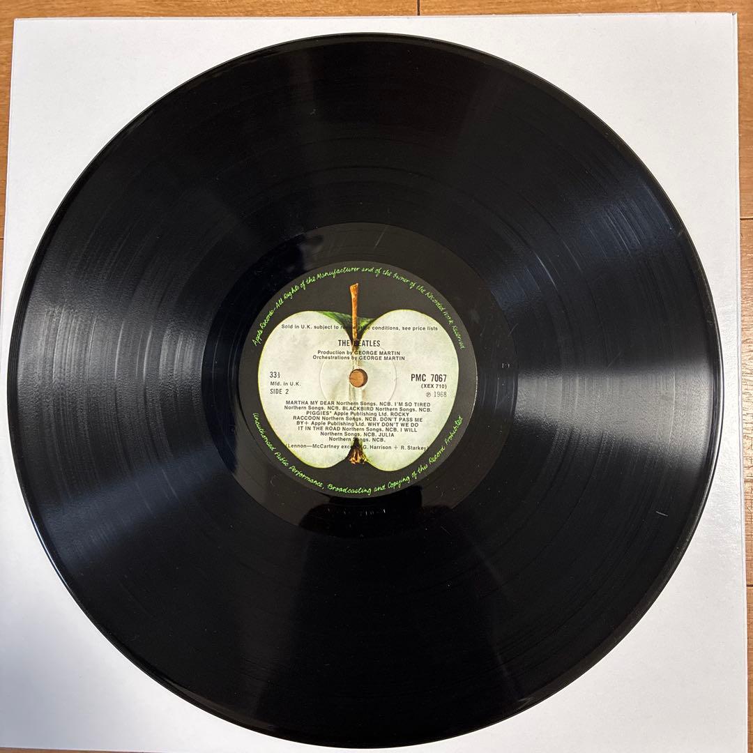 ビートルズ 名盤 レコード ホワイトアルバム UKオリジナルモノ盤