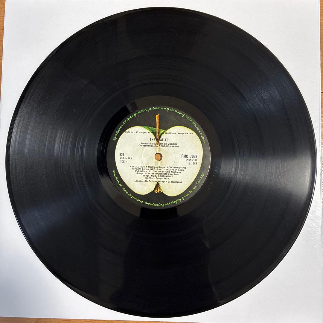 ビートルズ 名盤 レコード ホワイトアルバム UKオリジナルモノ盤