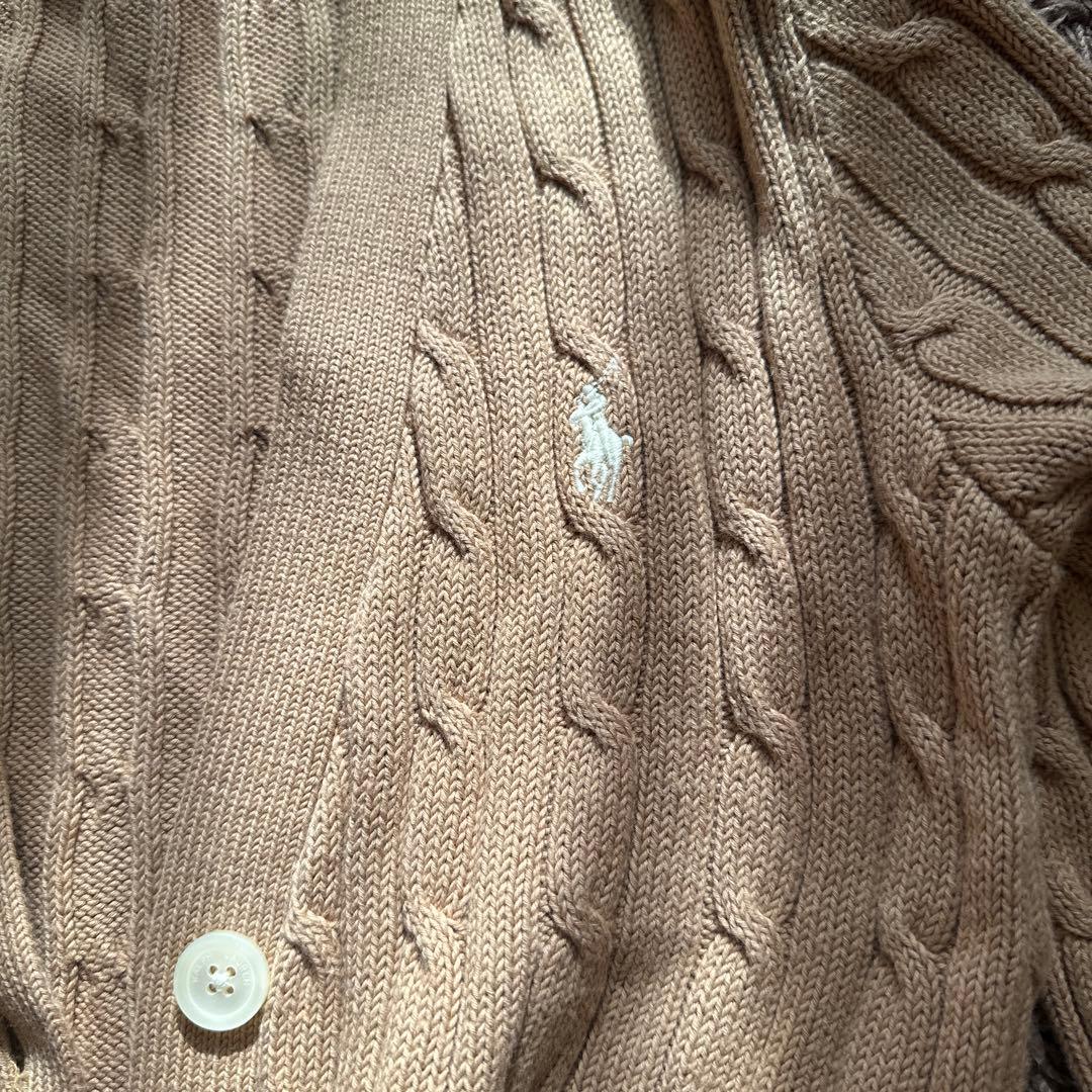 Polo Ralph Lauren ベージュ カーディガン SPサイズM
