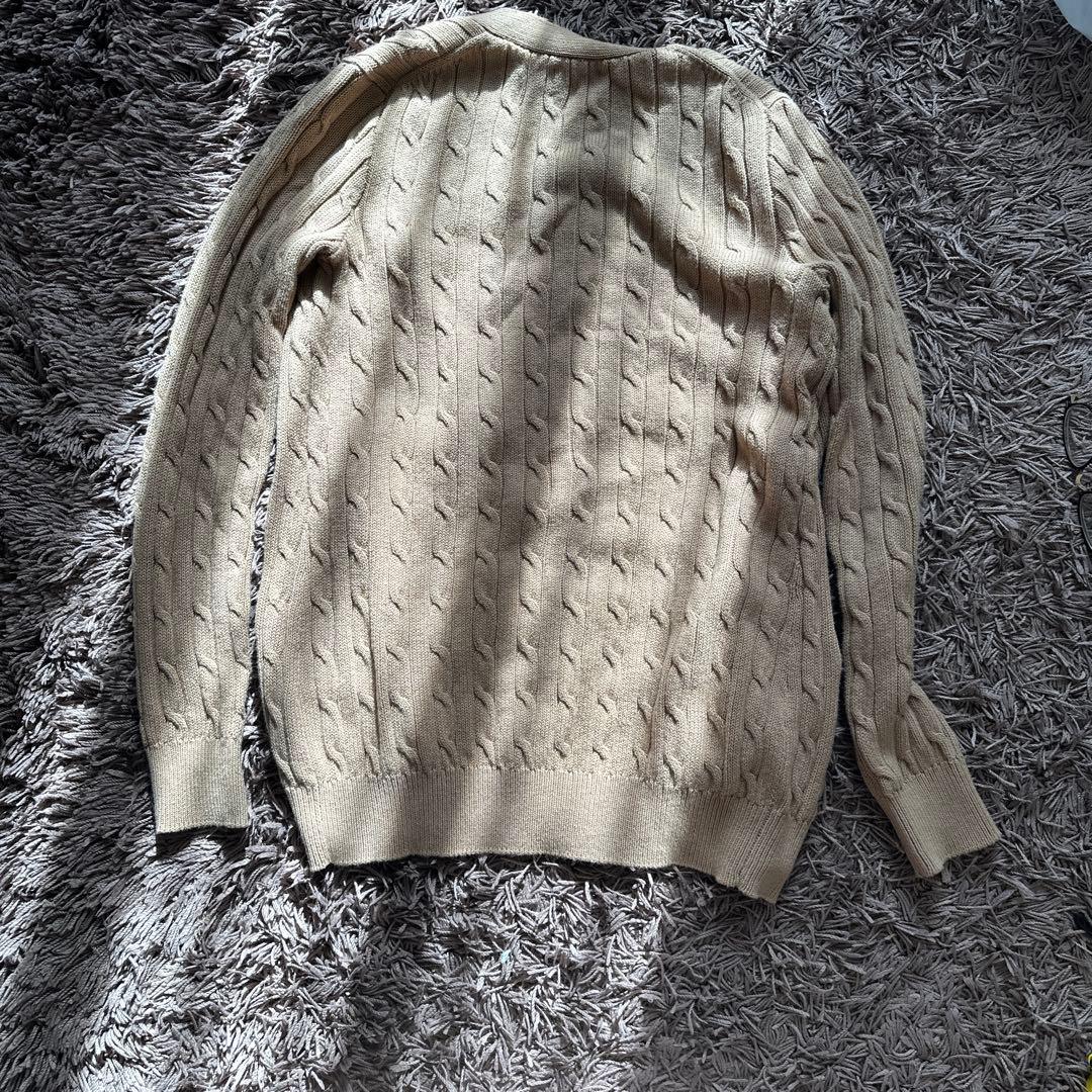 Polo Ralph Lauren ベージュ カーディガン SPサイズM