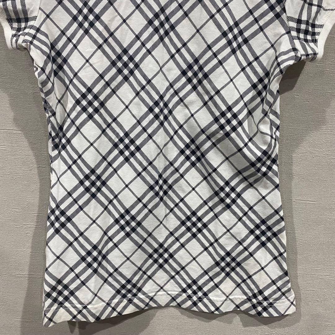 BURBERRY BLUE LABEL ポロシャツ チェック柄