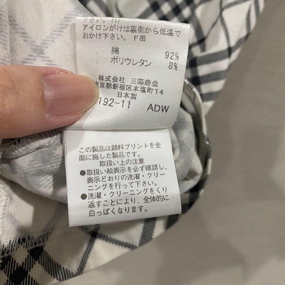 BURBERRY BLUE LABEL ポロシャツ チェック柄