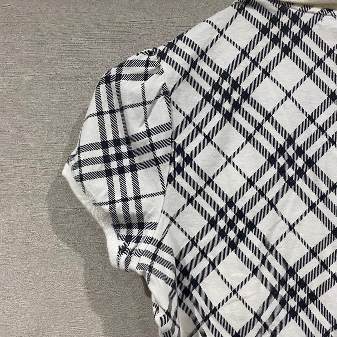 BURBERRY BLUE LABEL ポロシャツ チェック柄