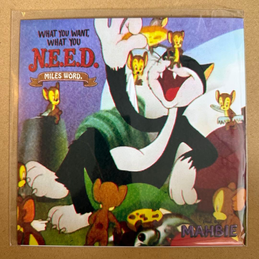 MILES WORD. - N.E.E.D. / HIGHERR 【7inch】