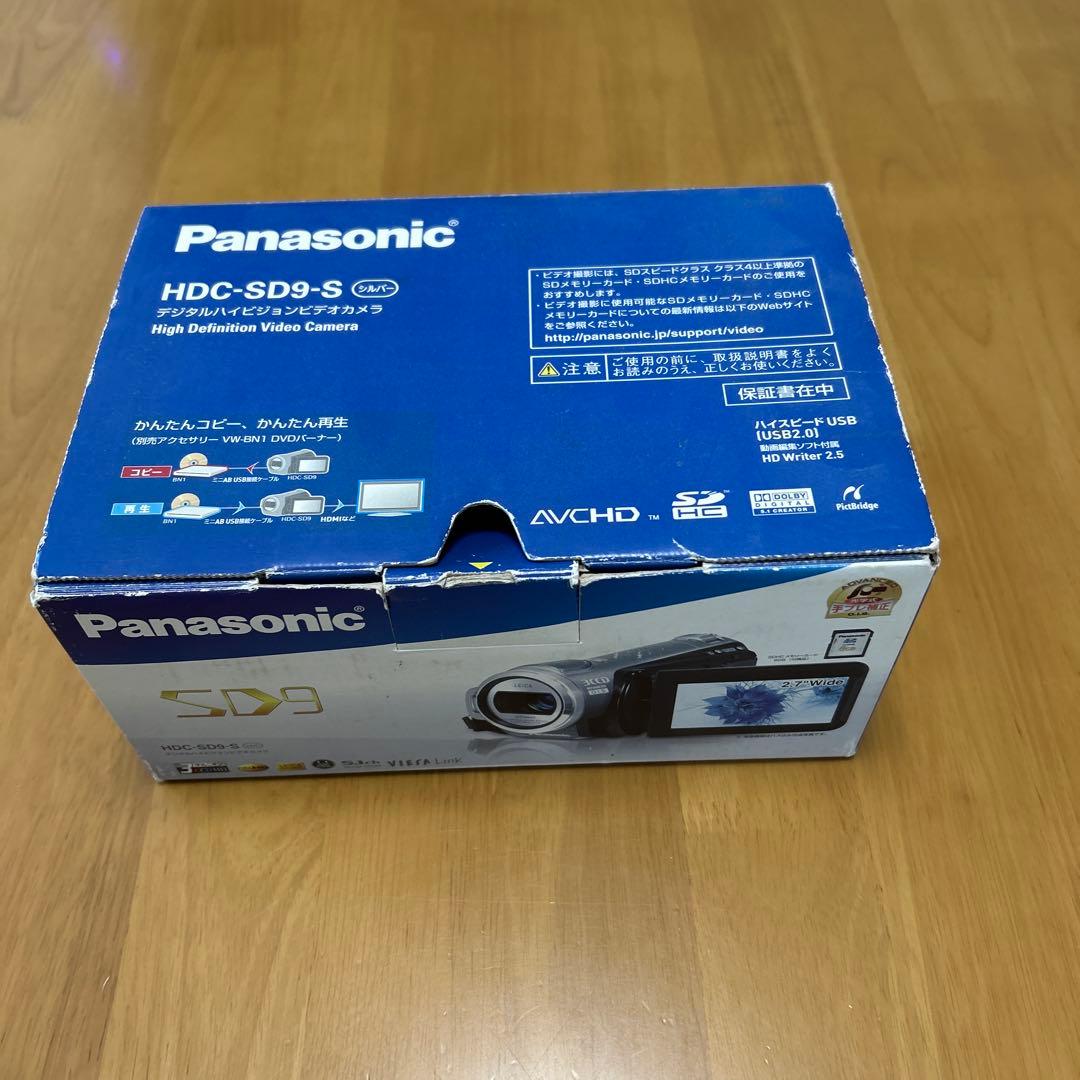 Panasonic HDC-SD9 ビデオカメラ本体