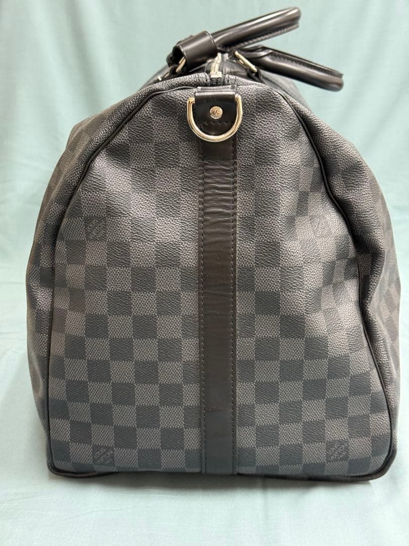 ルイヴィトン　ダミエグラフィット　キーポルバンドリエール55 中古品