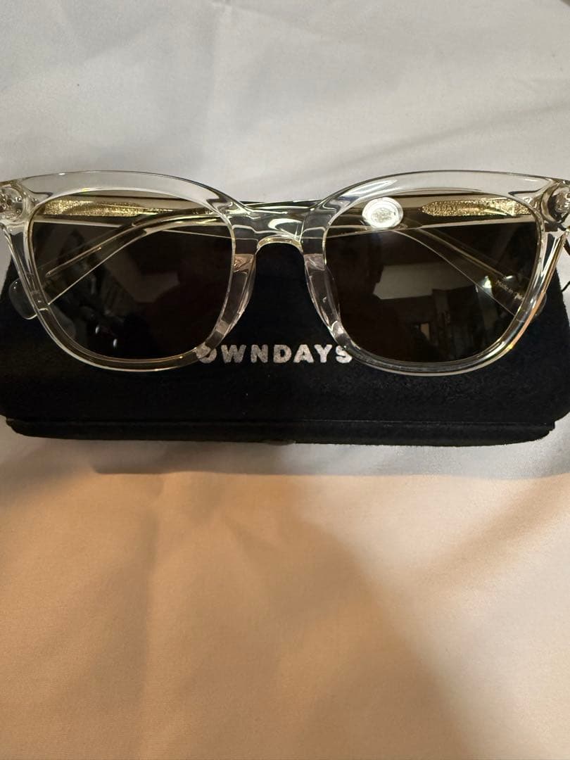 OWNDAYS 調光サングラス クリアイエロー 木村拓哉 同型同色モデルC4