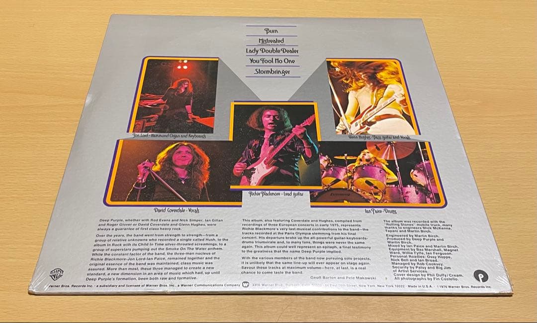 Deep Purple Made in Europe レコード
