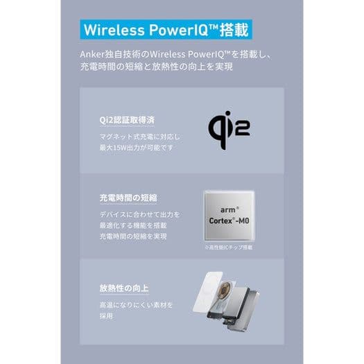 Anker MagGo Power Bank ×２台セット