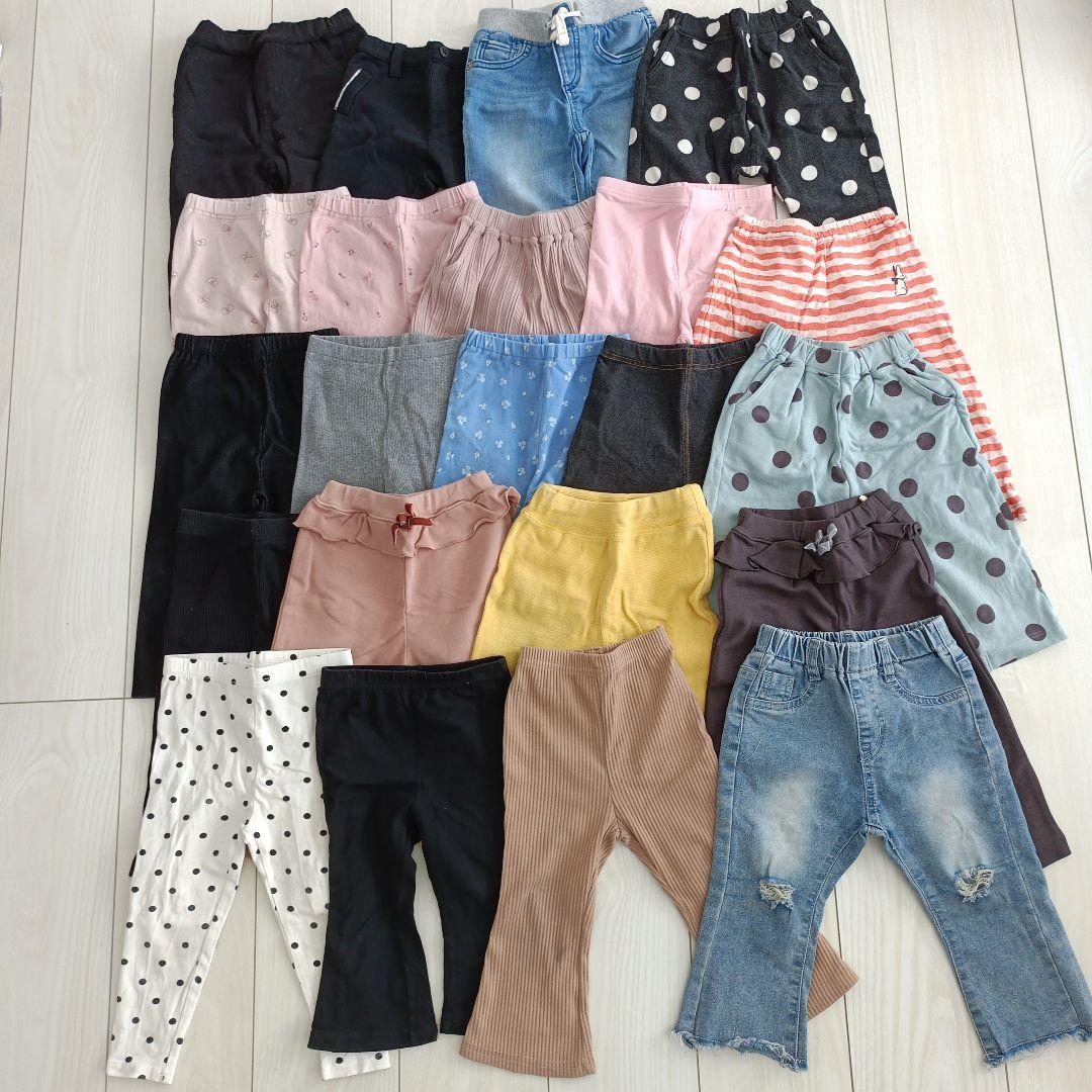 春　秋　子供服セット トップス14点 ボトムス22点