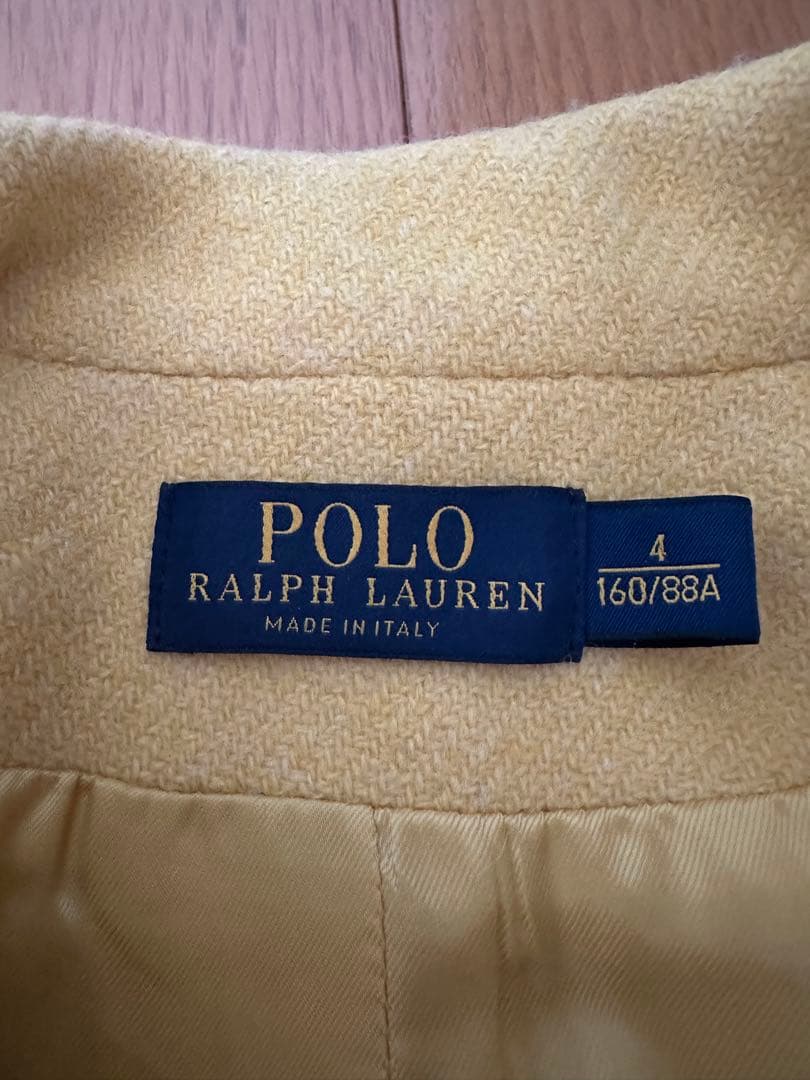 美品　POLO RALPH LAUREN イタリア製　テーラードジャケット
