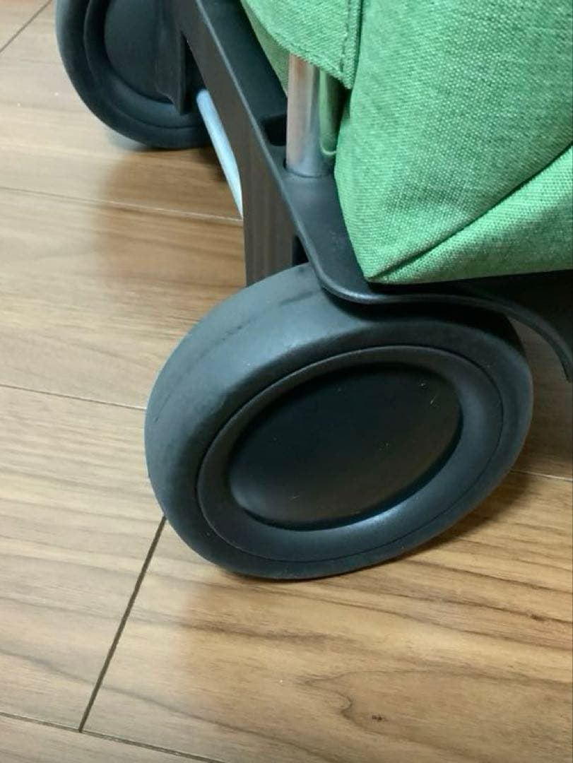 ROLSER ベビージョイ　ツイードグリーン 静音　軽量　キャリーカート