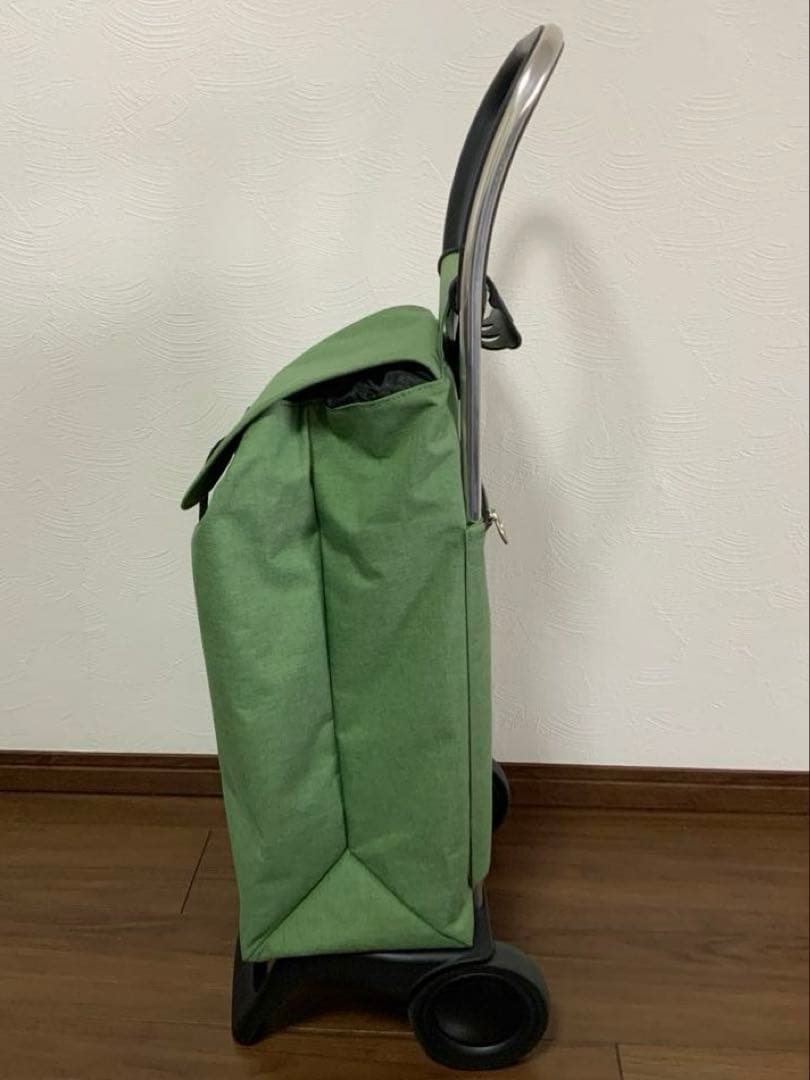 ROLSER ベビージョイ　ツイードグリーン 静音　軽量　キャリーカート