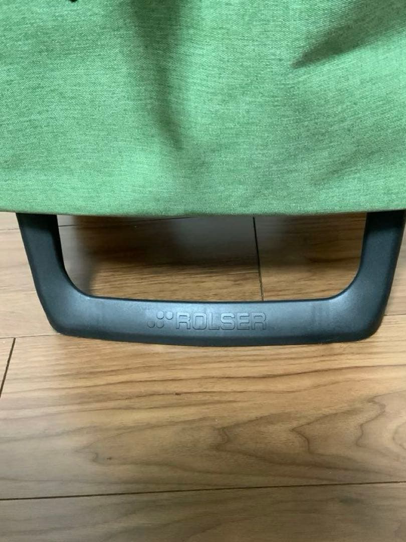 ROLSER ベビージョイ　ツイードグリーン 静音　軽量　キャリーカート