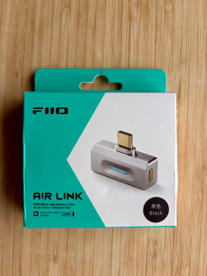 FiiO Air Link Bluetoothアダプター ブラック 箱付き