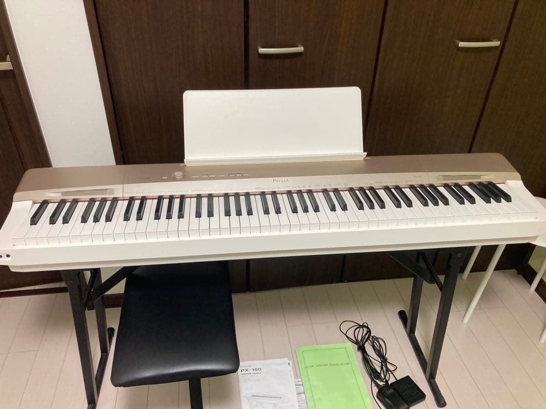 yuki様用電子ピアノ CASIO PX-160 Privia プリヴィアお引取