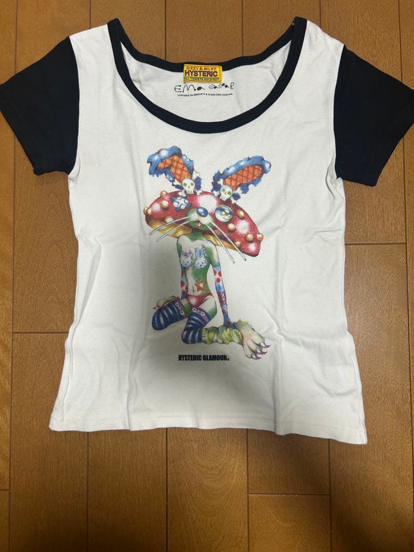 HYSTERIC GLAMOUR 半袖Tシャツ EMA GASPAR