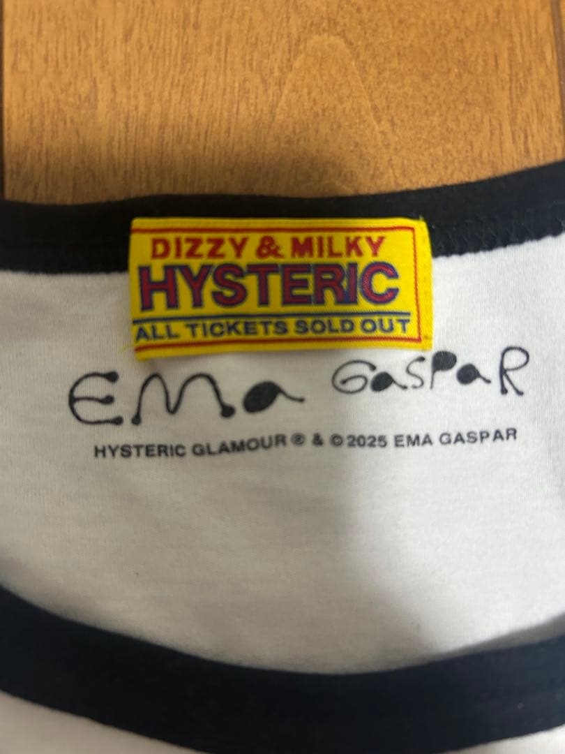 HYSTERIC GLAMOUR 半袖Tシャツ EMA GASPAR