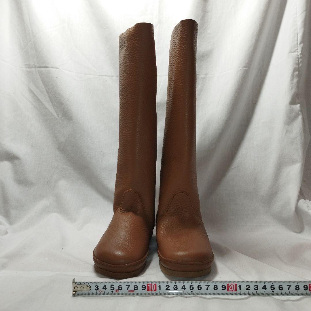1180 新品未使用 KOOS コース レディース ブーツ 靴 ブラウン レザー
