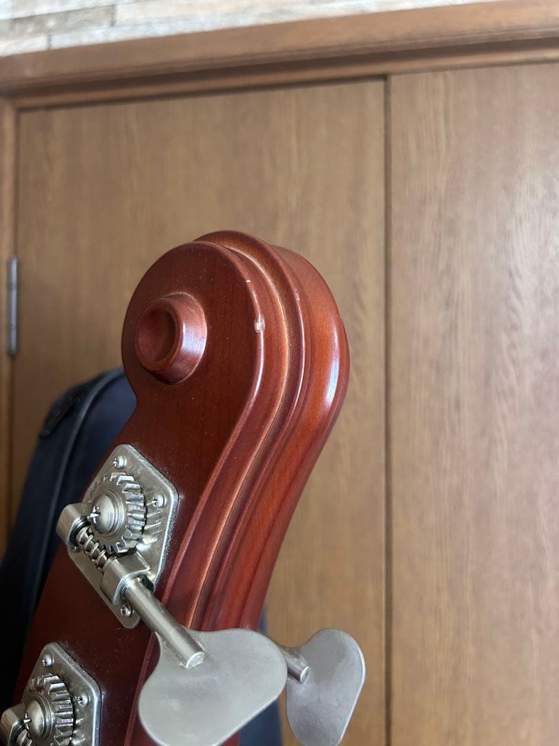 YAMAHA SILENT Bass SLB100 本体＋専用ケース+膝当て付