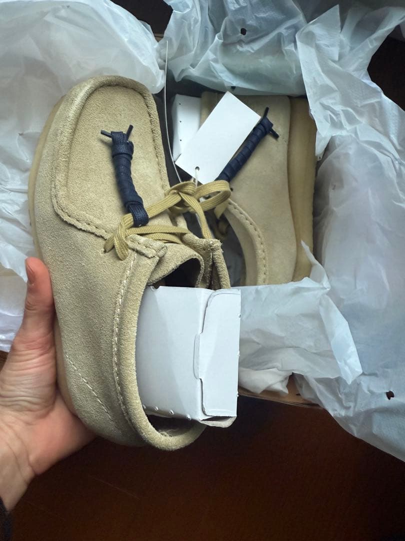 靴 Clarks Originals Wallabe Maple Suede