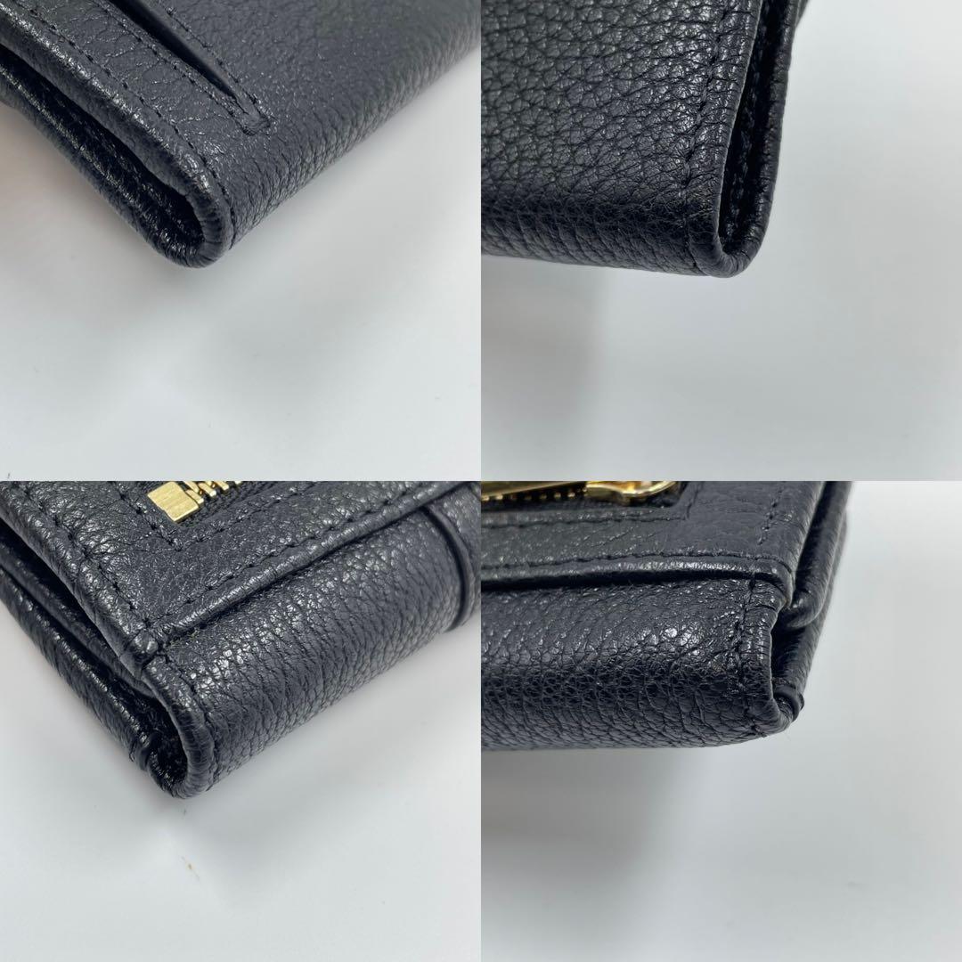✨未使用✨　See By Chloe　シーバイクロエ　財布　ブラック　黒　レザー