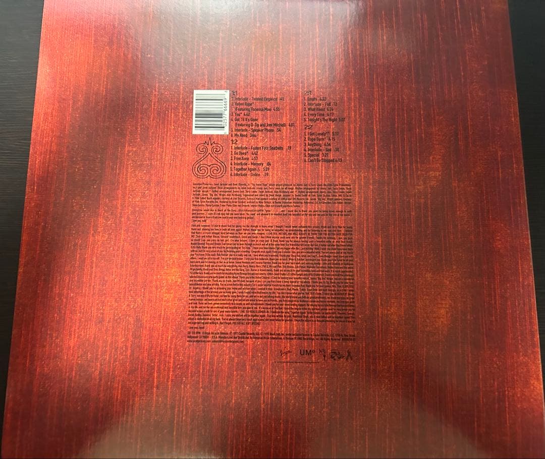 Janet Jackson The Velvet Rope レコード