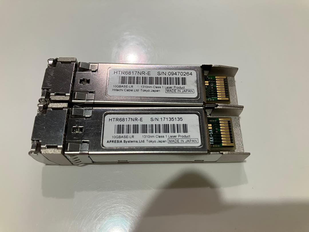 s*e様 SFP+光トランシーバセット 100個