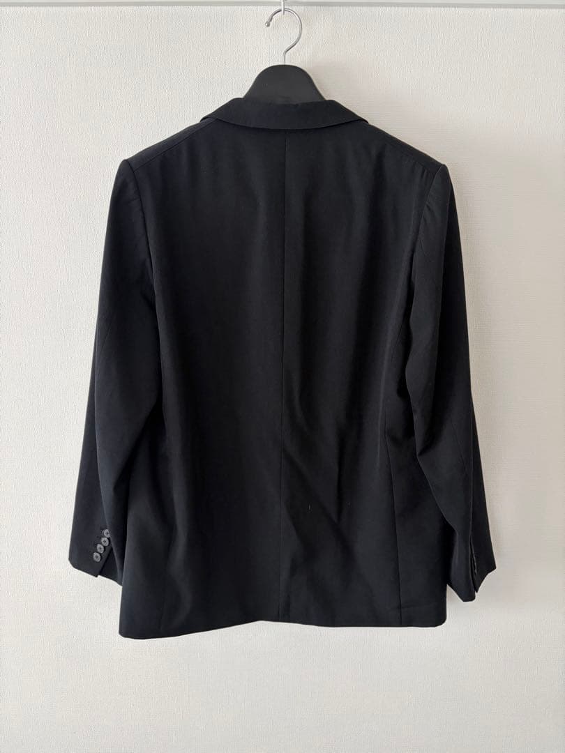 オーラリー/LIGHT WOOL MAX GABARDINE JACKET 黒4