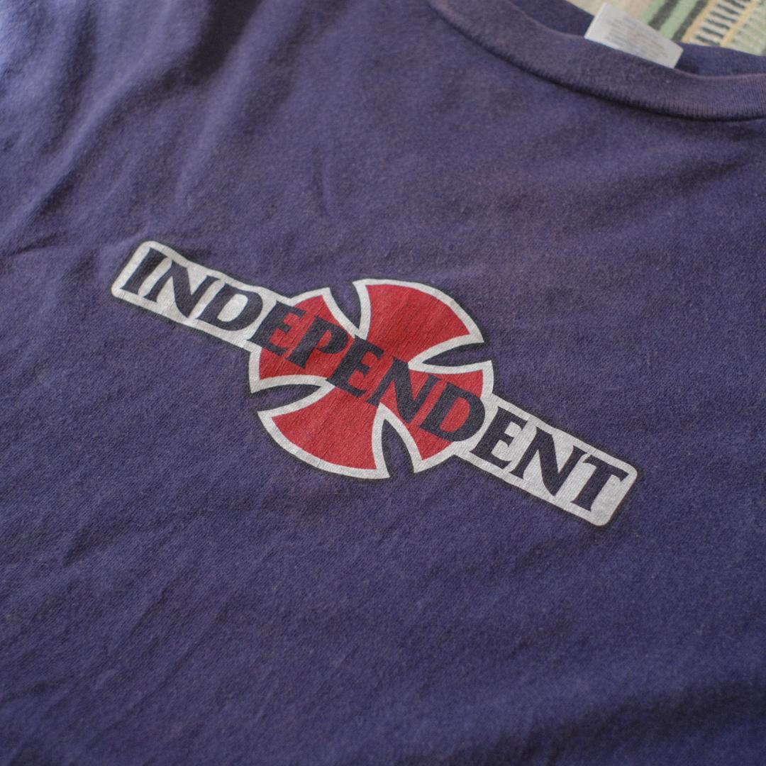 90's INDEPENDENT 両面クロス　Tシャツ