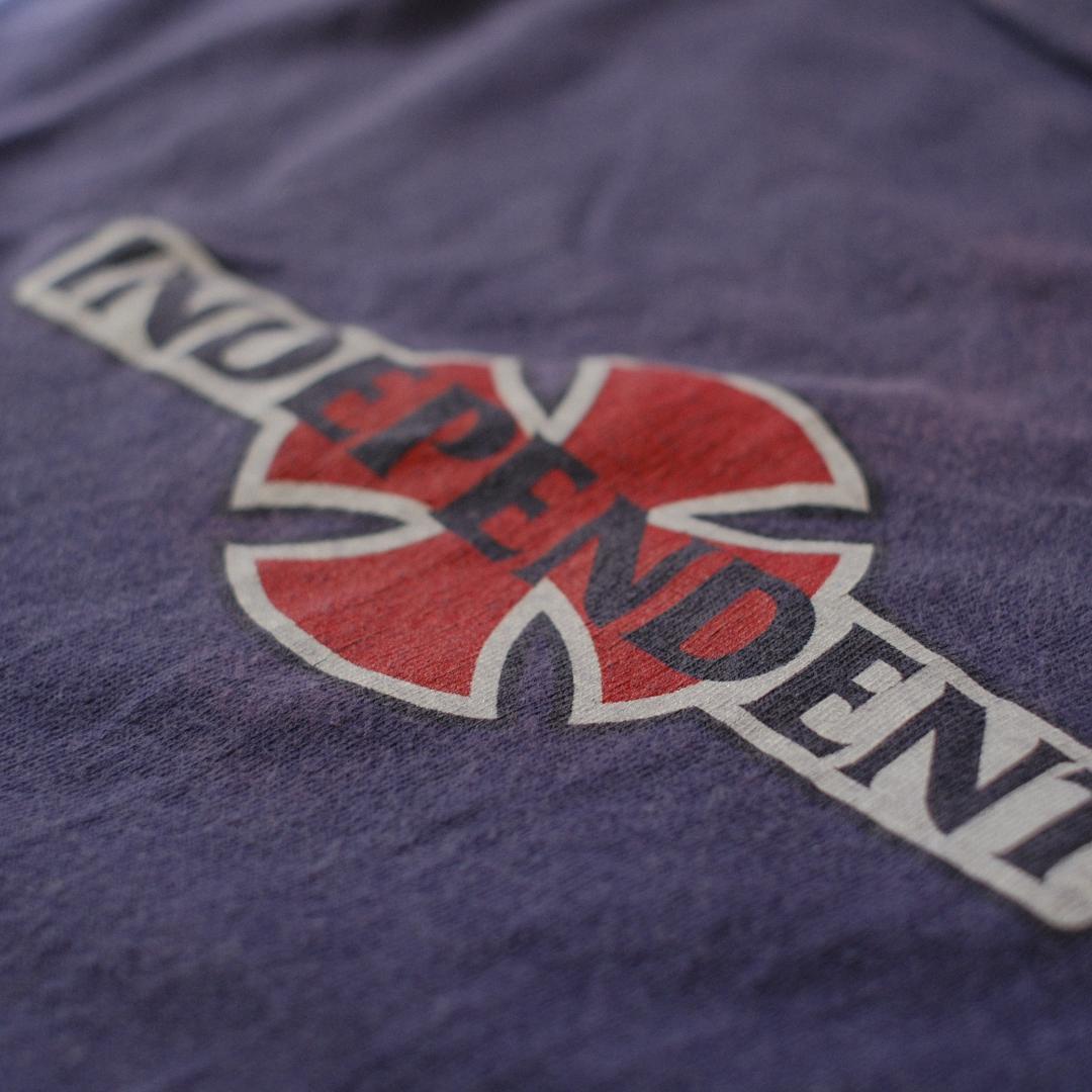 90's INDEPENDENT 両面クロス　Tシャツ