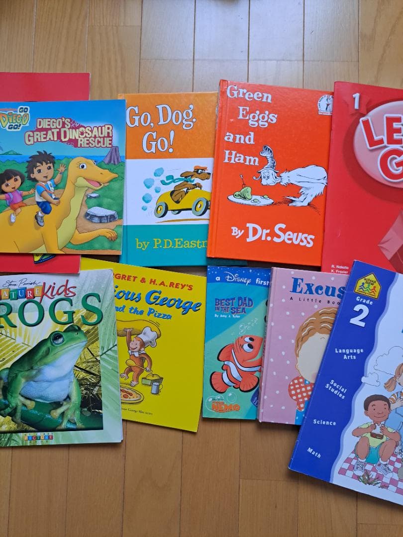 大量絵本英語教育カードなどOXFORD READING TREE まとめ70冊