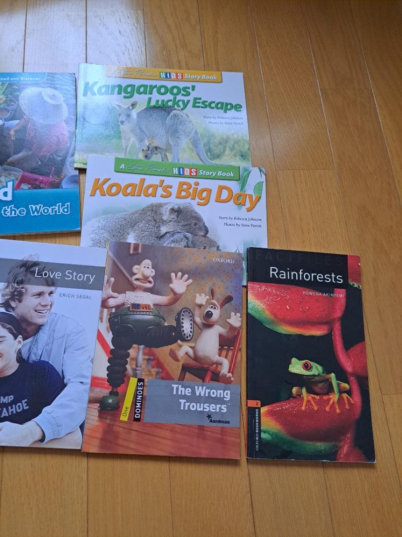 大量絵本英語教育カードなどOXFORD READING TREE まとめ70冊
