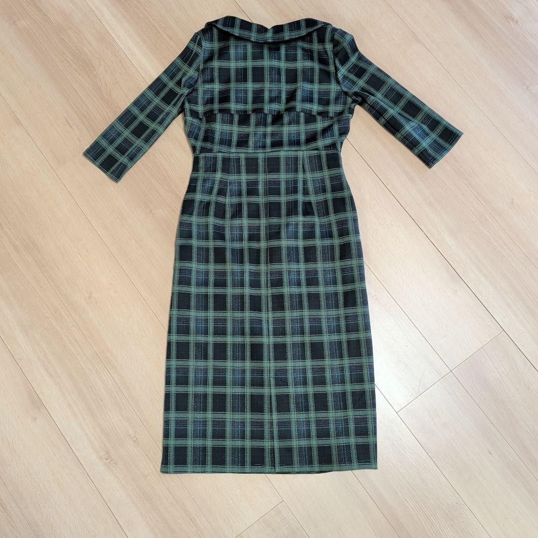PinupCloset カトリーヌワンピース シネマティック Mサイズグリーン