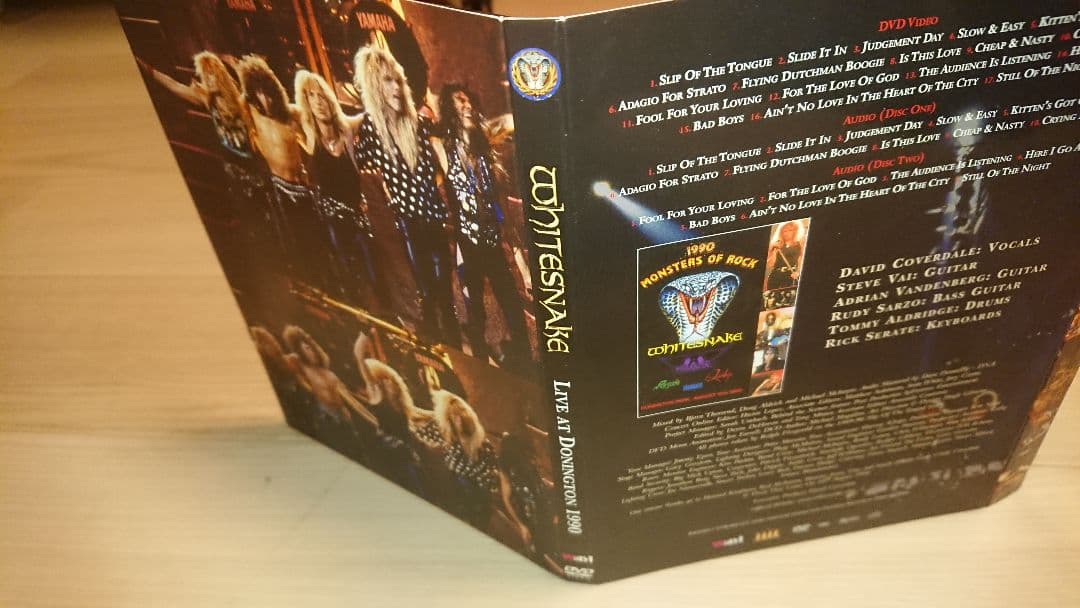 ミュージック Whitesnake Live at Donington 1990 DVD