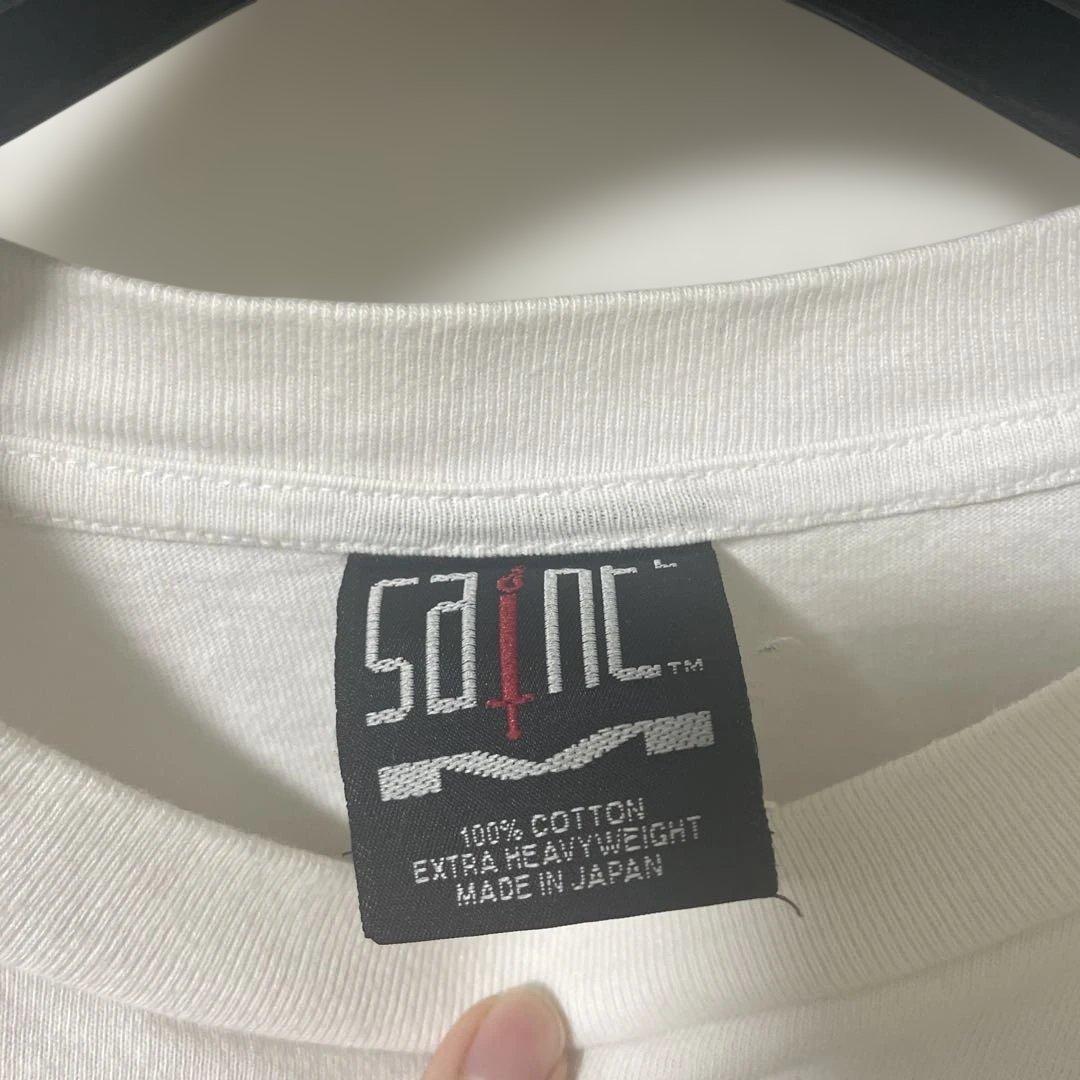 Saint 100%コットン Tシャツ 目のデザイン